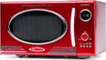 Nostalgia Retro Countertop Microwave Oven 0.9 Cu. Ft. - Compact 800W