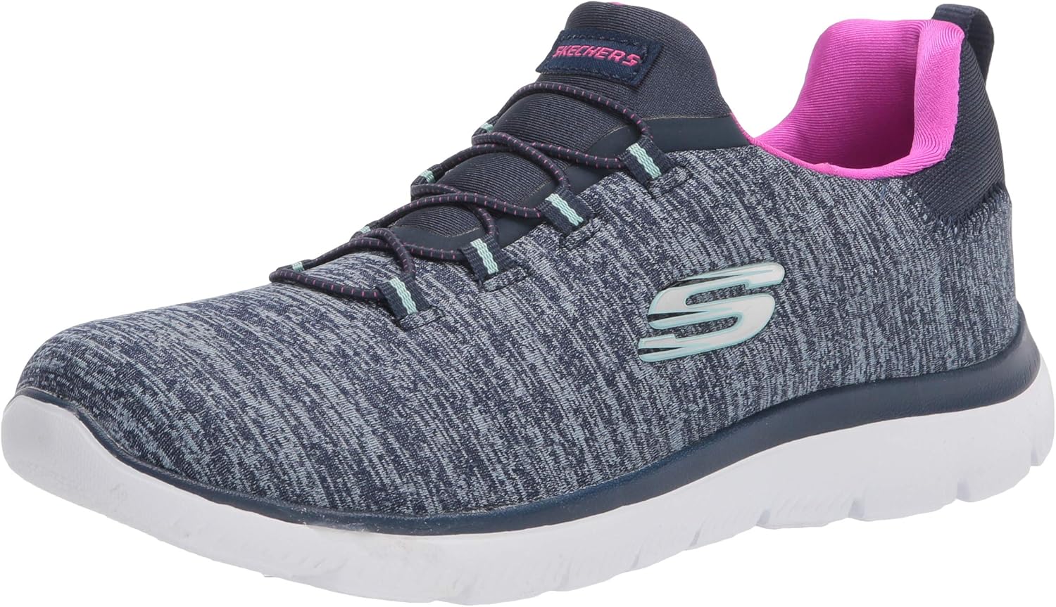Skechers Women's Low-top Sneaker with Flexible Sole and Comfort