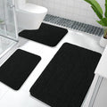 Soft Chenille Bathroom Rug Set by OLANLY for Cozy Floor Comfort