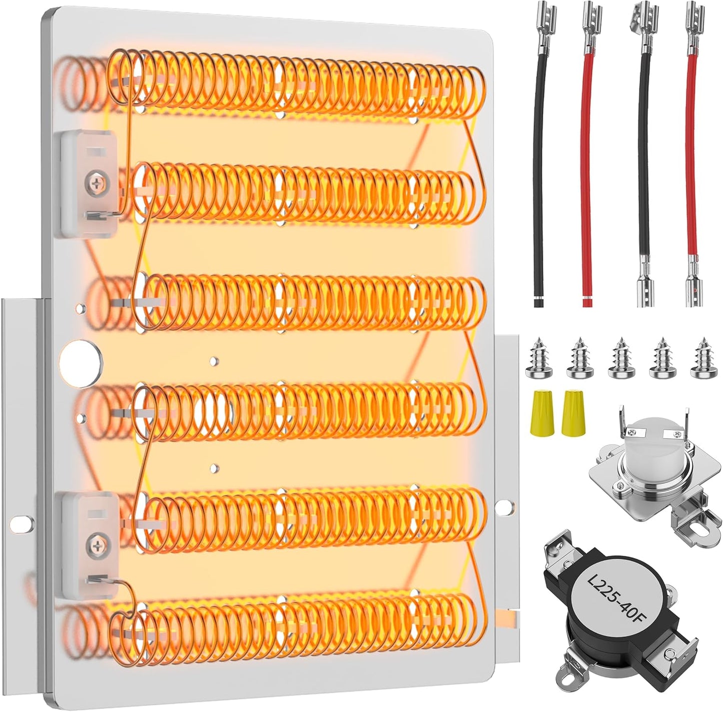 Upgraded Dryer Heating Element Kit for Speed Queen Amana Dryers