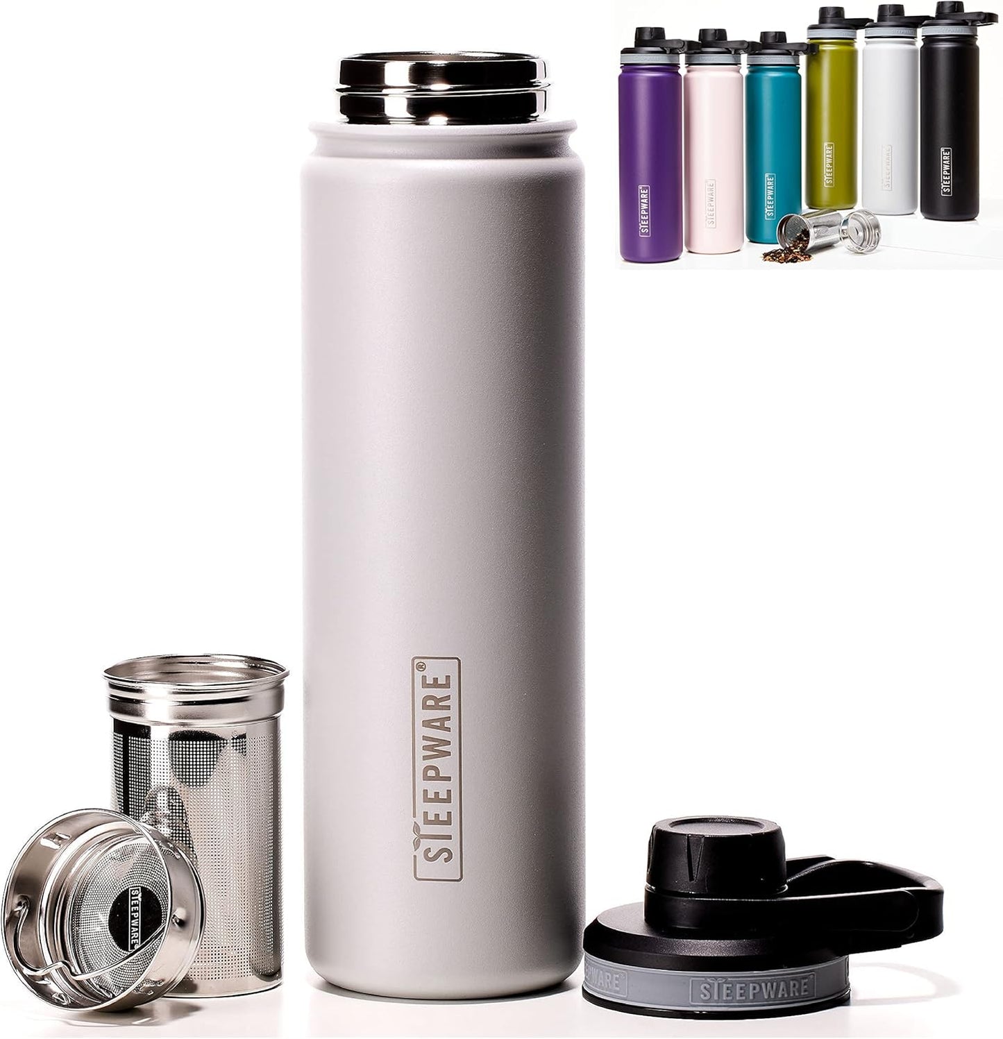 The Tea Spot Steepware Tea Tumbler - Perfect for Travel Lovers