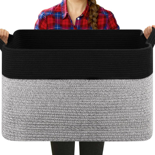 Extra Large Laundry Basket for Kids and Living Room Storage