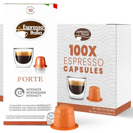 Espresso Italia FORTE Capsules - Intensity 12