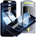WSKEN iPhone 17 Pro Privacy Screen Protector - 4 Way 360 Anti Spy