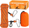 Dog Tie Out Cable for Camping - Reflective 50ft/70ft/100ft Trolley