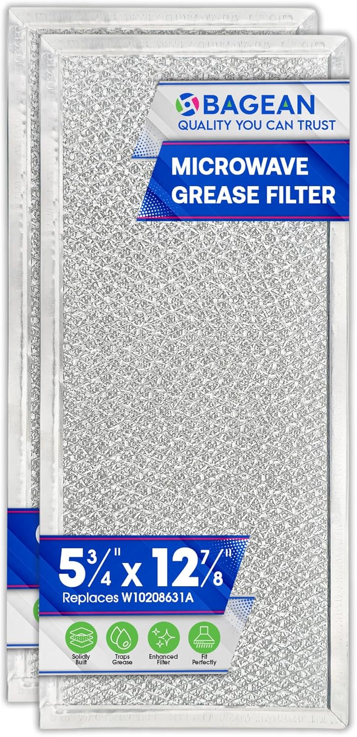 Whirlpool Microwave Filter 2-Pack: Freshen Kitchen Air