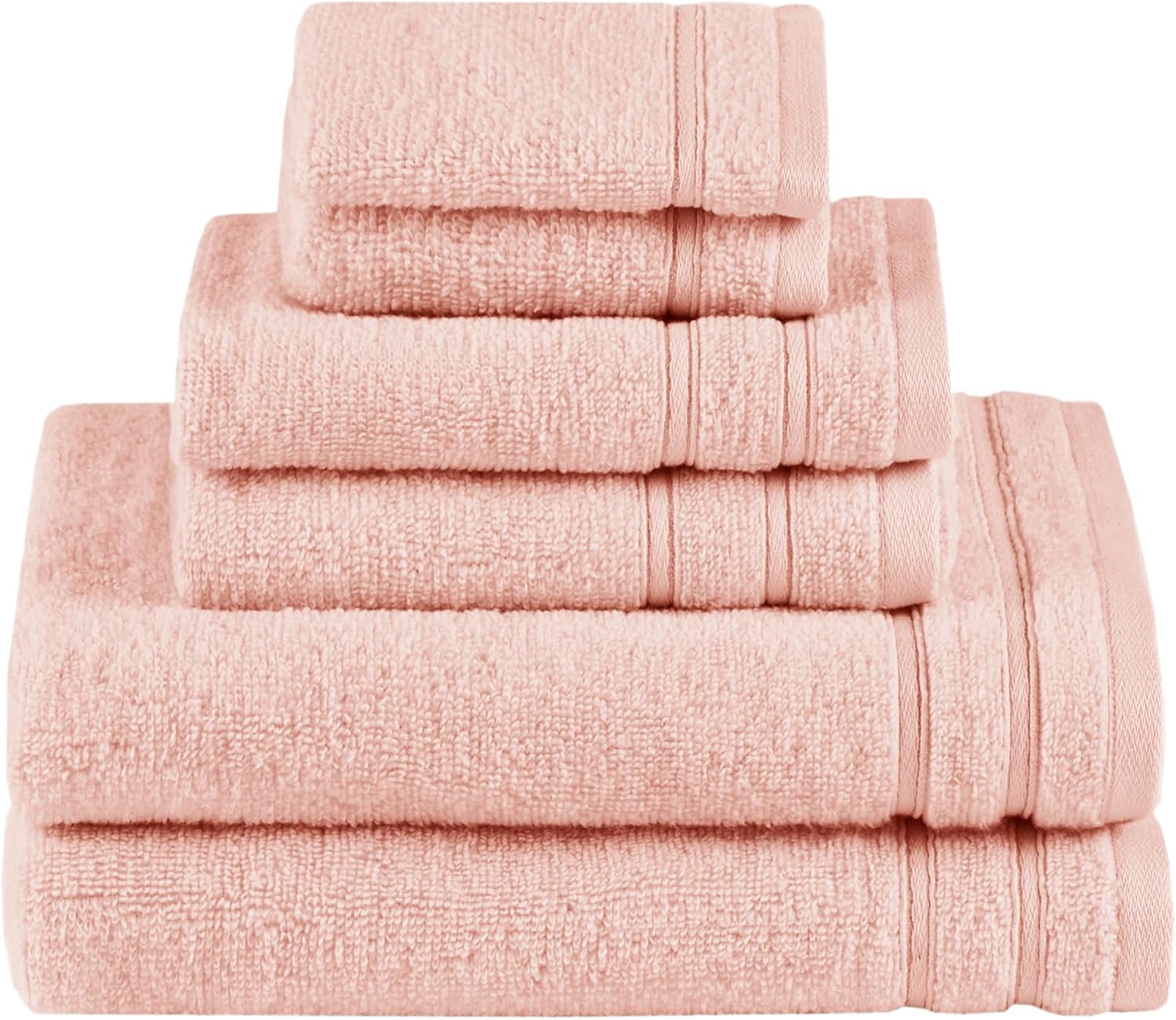 Comfort Spaces Luxury Bath Towel Set - Soft Quick Dry Cotton