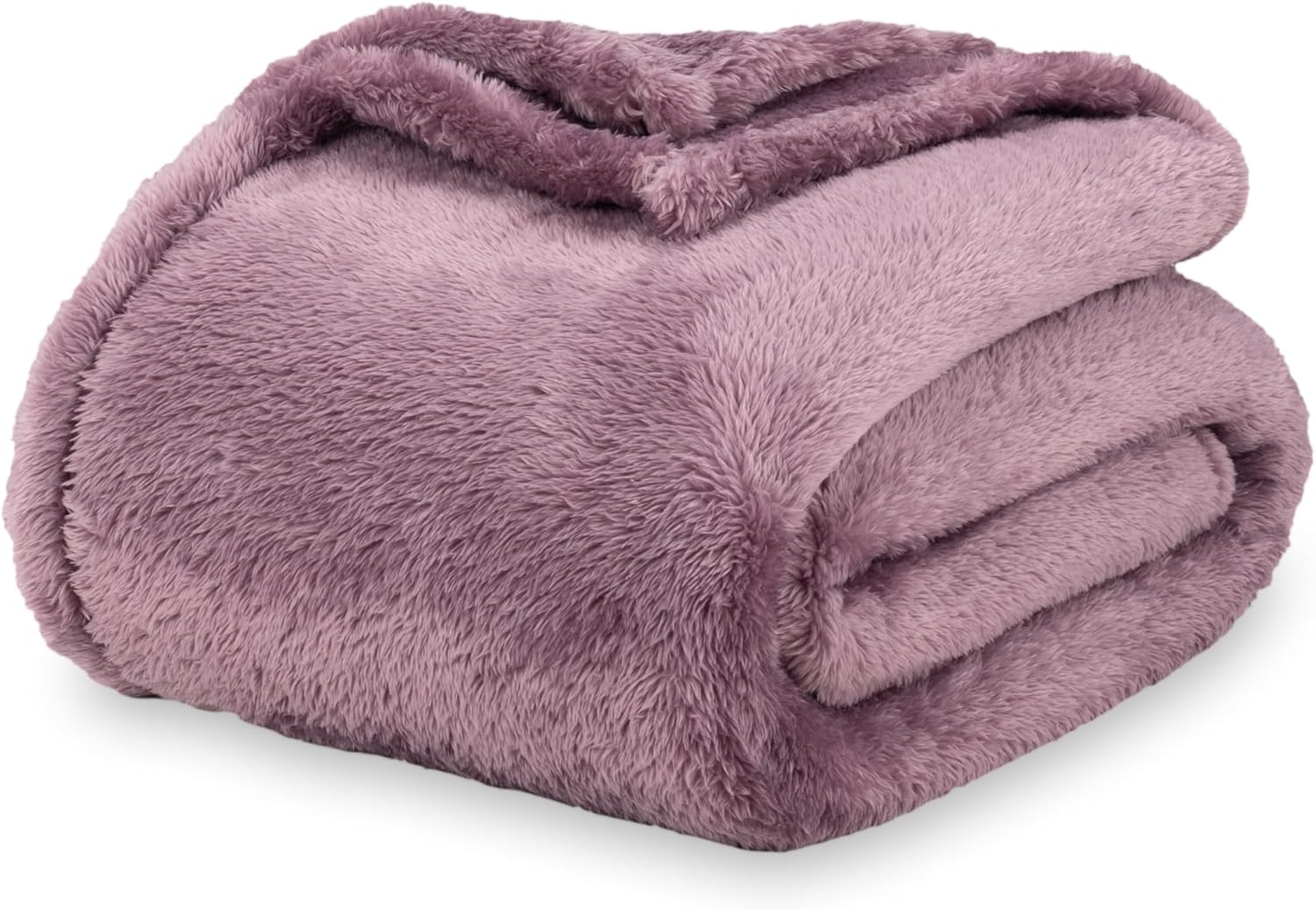 Berkshire Blanket Classic Extra-Fluffy Plush Blanket Queen Size