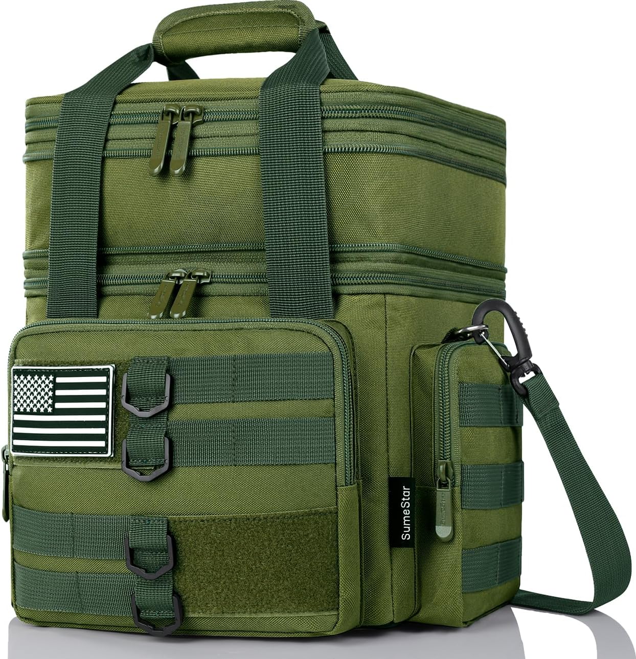 Tactical Lunch Box for Men - Large Insulated Cooler Bag