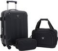 Travelers Club Chicago Hardside Expandable Spinner Luggage 3 Piece Set