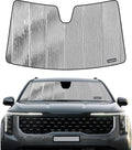 Windshield Sun Shade for Kia Carnival 2021-2025 - 2-in-1 Reflective