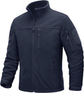 TACVASEN Men's Fleece Jacket Full Zip Lightweight Outdoor Jacket
