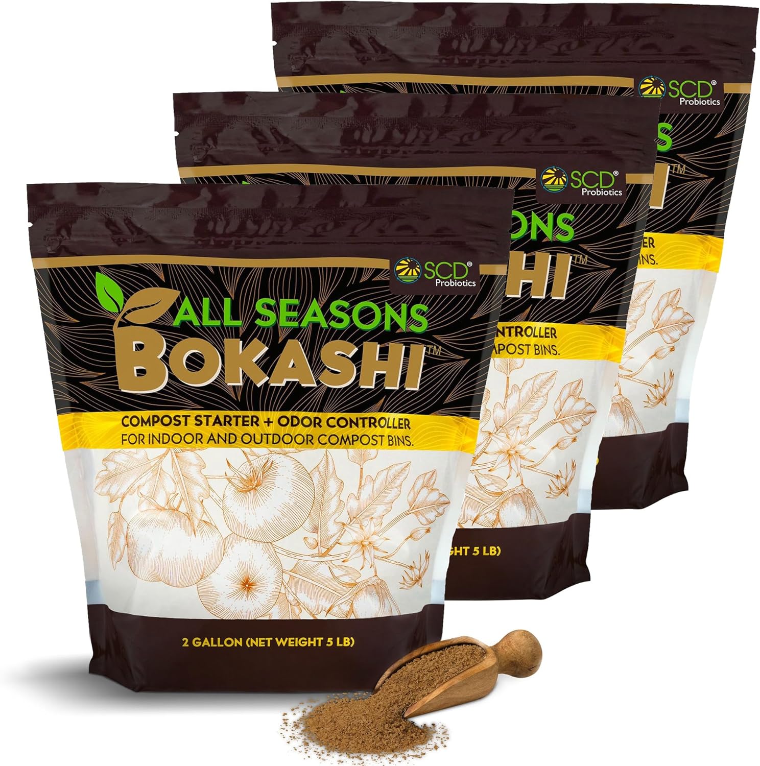 All Seasons Bokashi Compost Starter for Kitchen Composting