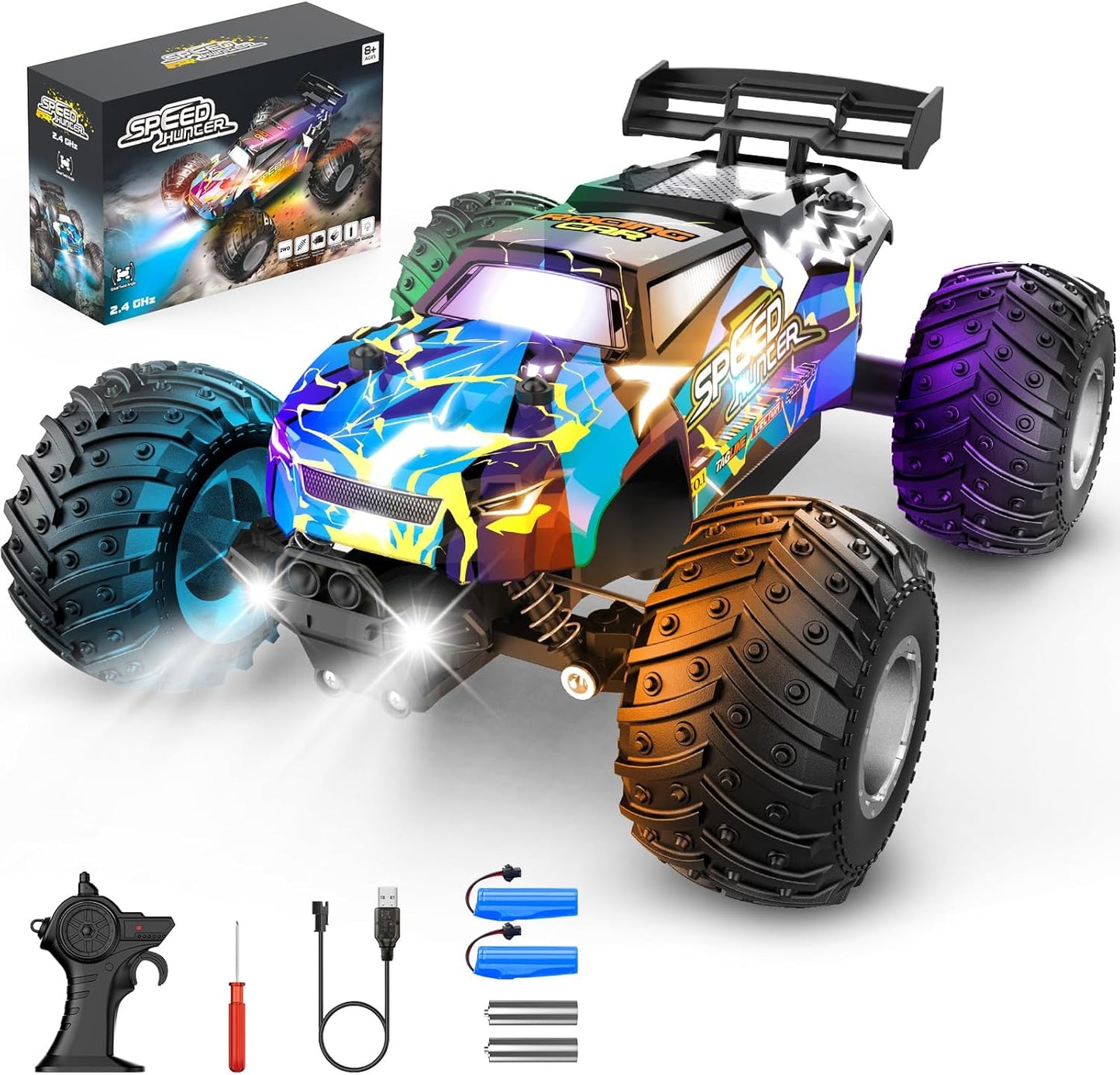 Remote Control Car 1:18 Off-Road Truck for Kids Fun