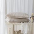 EVERLY 100% Linen Pillowcases Set of 2 20x30 in - Soft Washed Natural