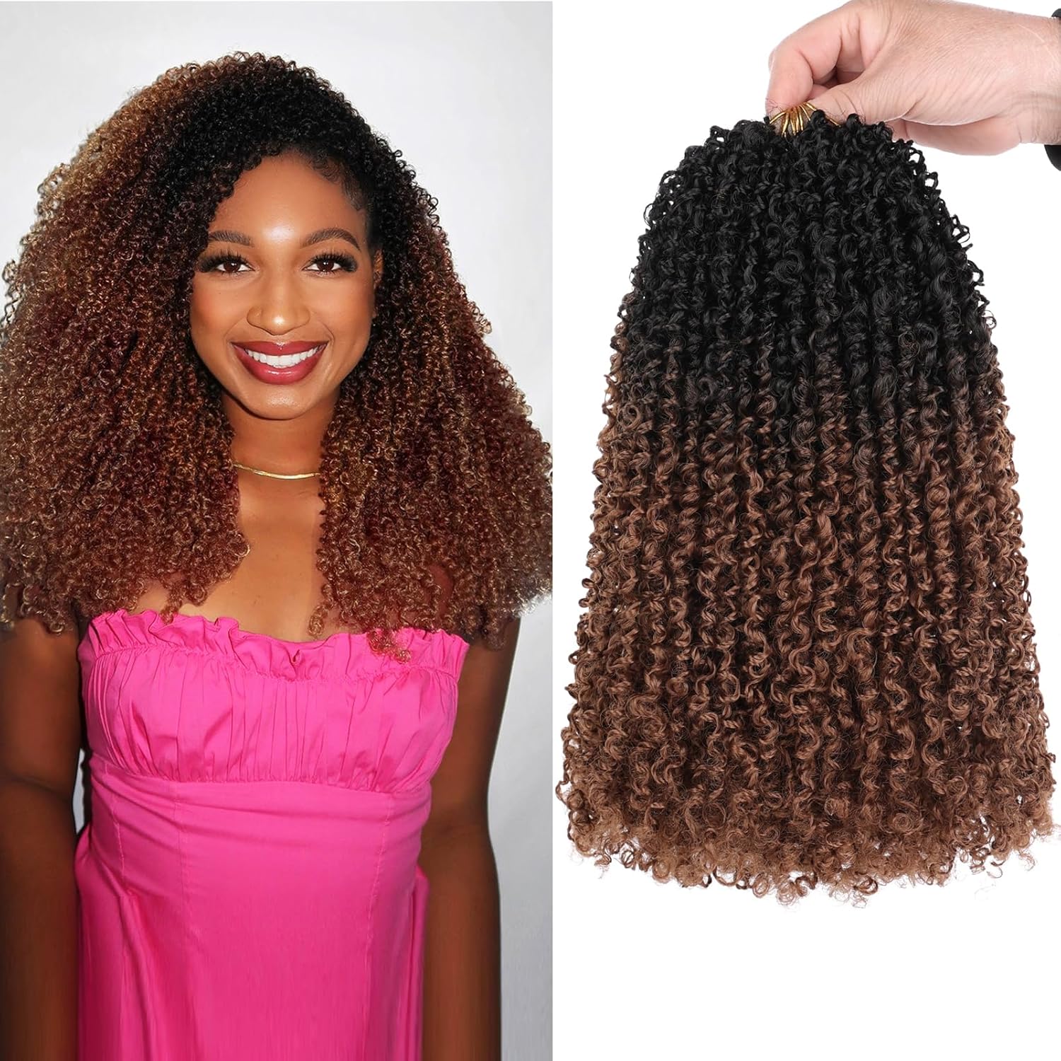 Pre-twisted Yanky Twist Crochet Hair for Stylish Looks