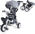 JMMD 8 in 1 Tricycle Stroller with Push Handle for Kids