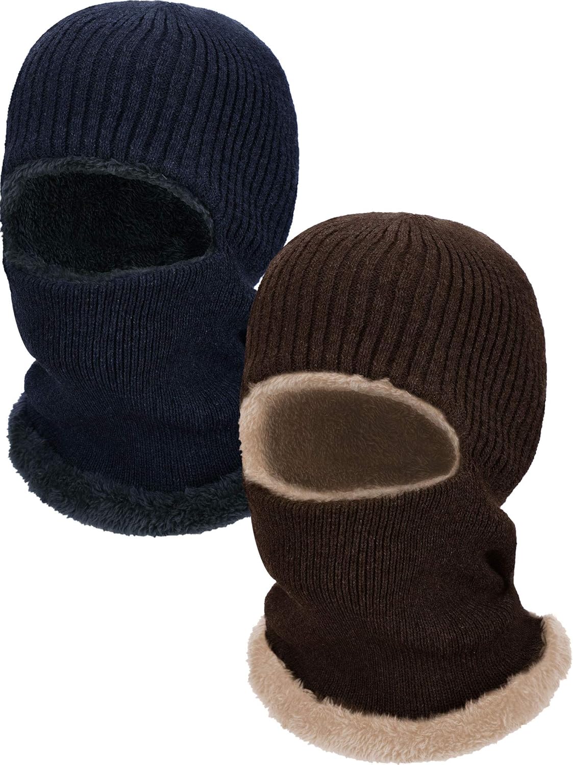 Windproof Knitted Balaclava Set - Stay Warm!