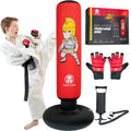 Inflatable Punching Bag for Kids 3-12 With Boxing Gloves - Stable 63