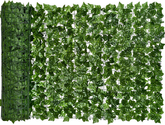 Artificial Ivy Privacy Fence for Outdoor and Garden Decor