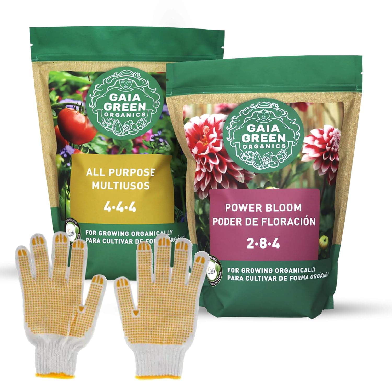 Gaia Green Bundle of Organic Fertilizers for Healthy Plants