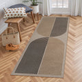 Lahome Modern Rainbow Easy Jute Rug for Stylish Spaces