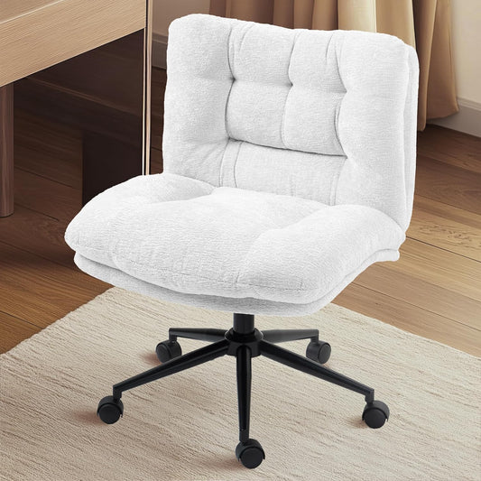 Dowinx Criss Cross Chair with Wheels for Modern Home Use