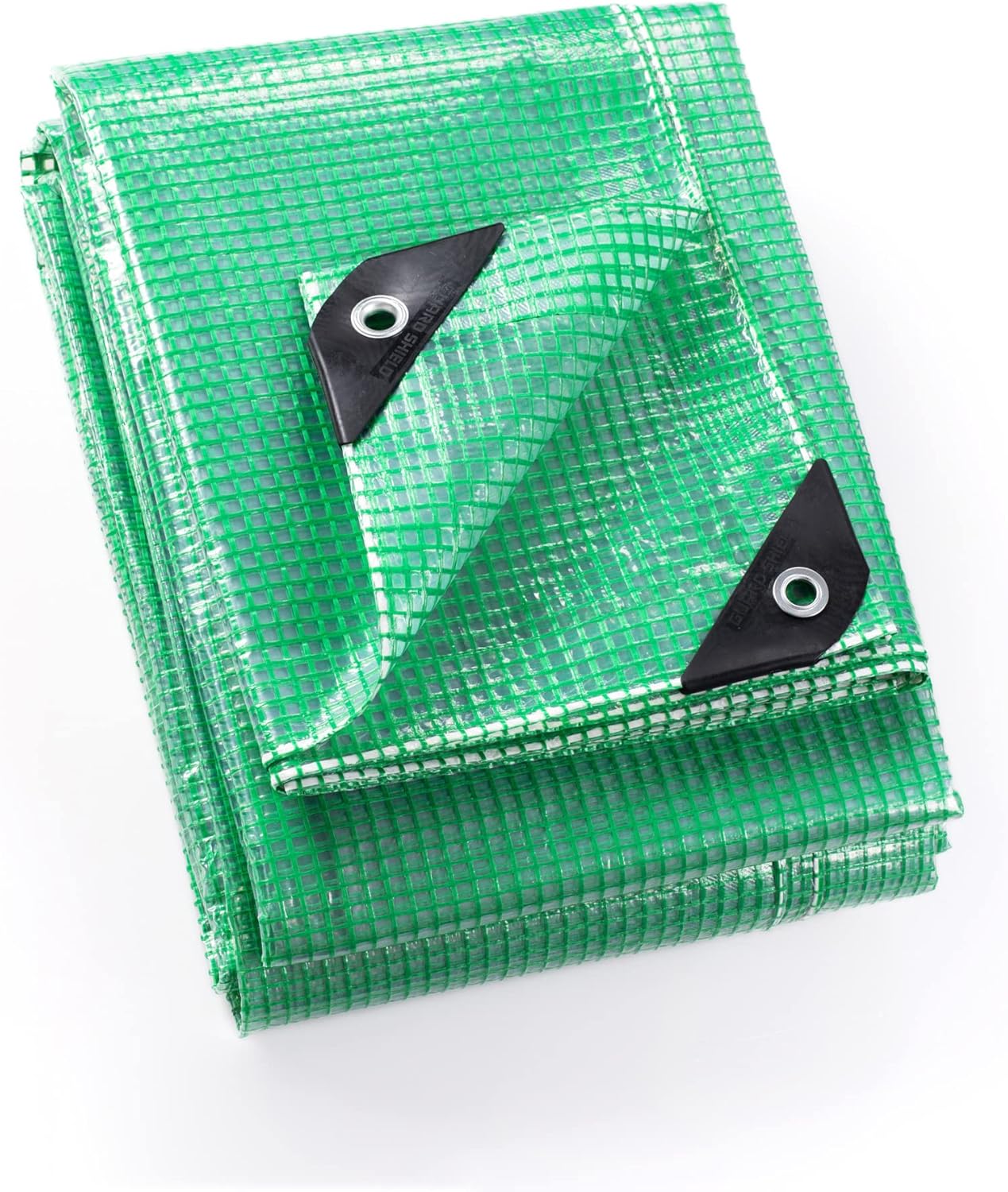 GUARD SHIELD Heavy Duty Clear Green Tarp for Outdoor Use