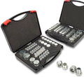 JIC and ORFS 160-Piece Hydraulic Cap and Plug Kit - Durable, Ready