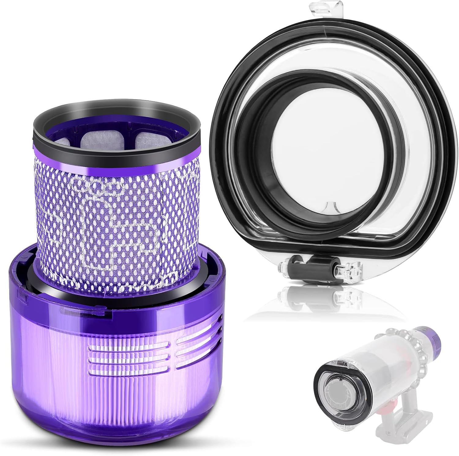 Dyson V11 V15 Vacuum Replacement Lid Set