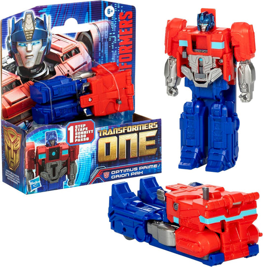 Hasbro Transformers Optimus Prime 4-Inch Action Figure - Interactive Toy for Ages 6+