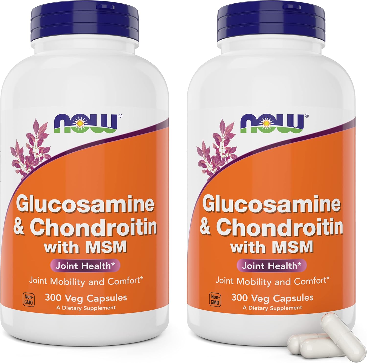 Now Glucosamine & Chondroitin with MSM for Joint Health