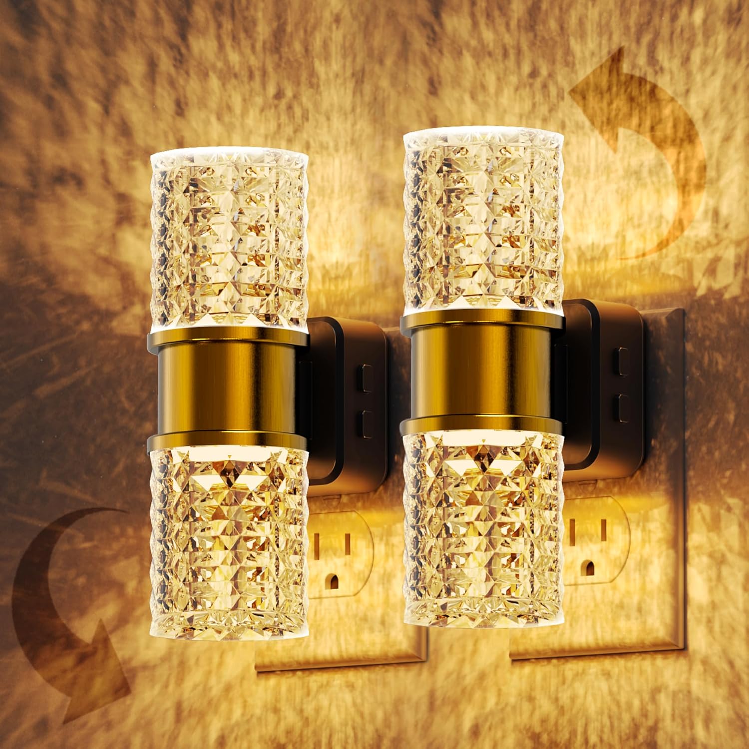 L LOHAS LED Night Light with Adjustable Brightness for Home Decor