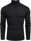Men's Slim Fit Turtleneck Sweater - Lightweight, Smart Layering