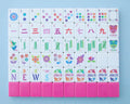 Kaleidoscope Mahjong Tile Set - Colorful, Eco-Friendly Beginner Set