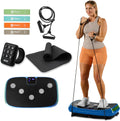 4D Vibration Plate Exercise Machine with Triple Motor Oscillation
