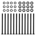 1/2 in x 8 in Carriage Bolt Kit - Rust Resistant Hardware