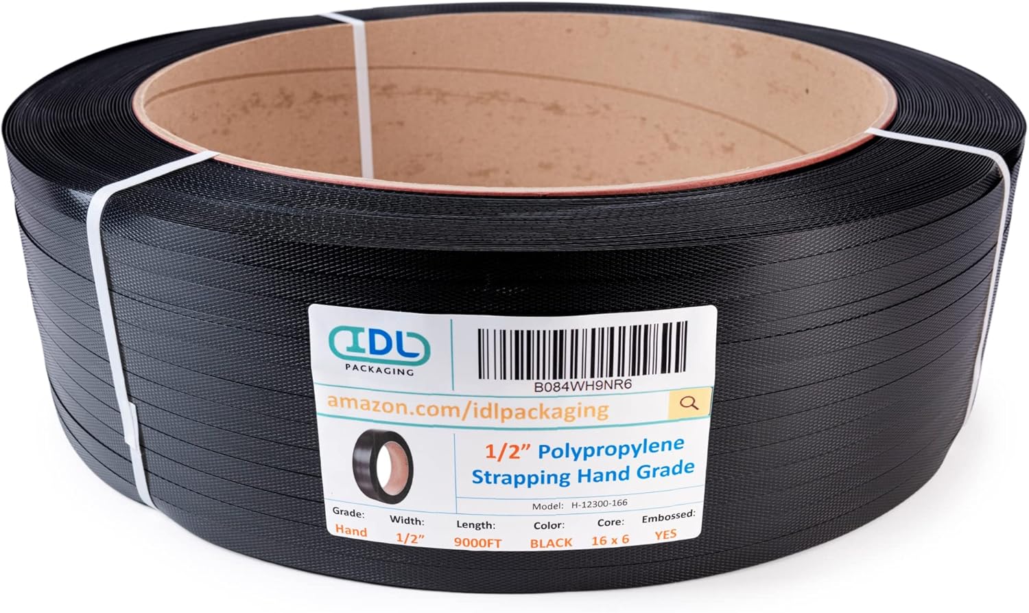 1/2in x 9000ft Polypropylene Strapping Roll for Bundling Needs