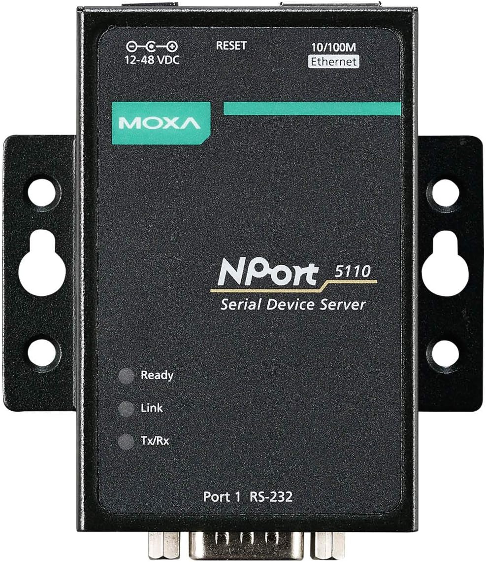 MOXA NPort 5110-1 Serial Device Server for Easy Networking