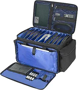 Cable File Bag with Detachable Dividers for Organizing Gear