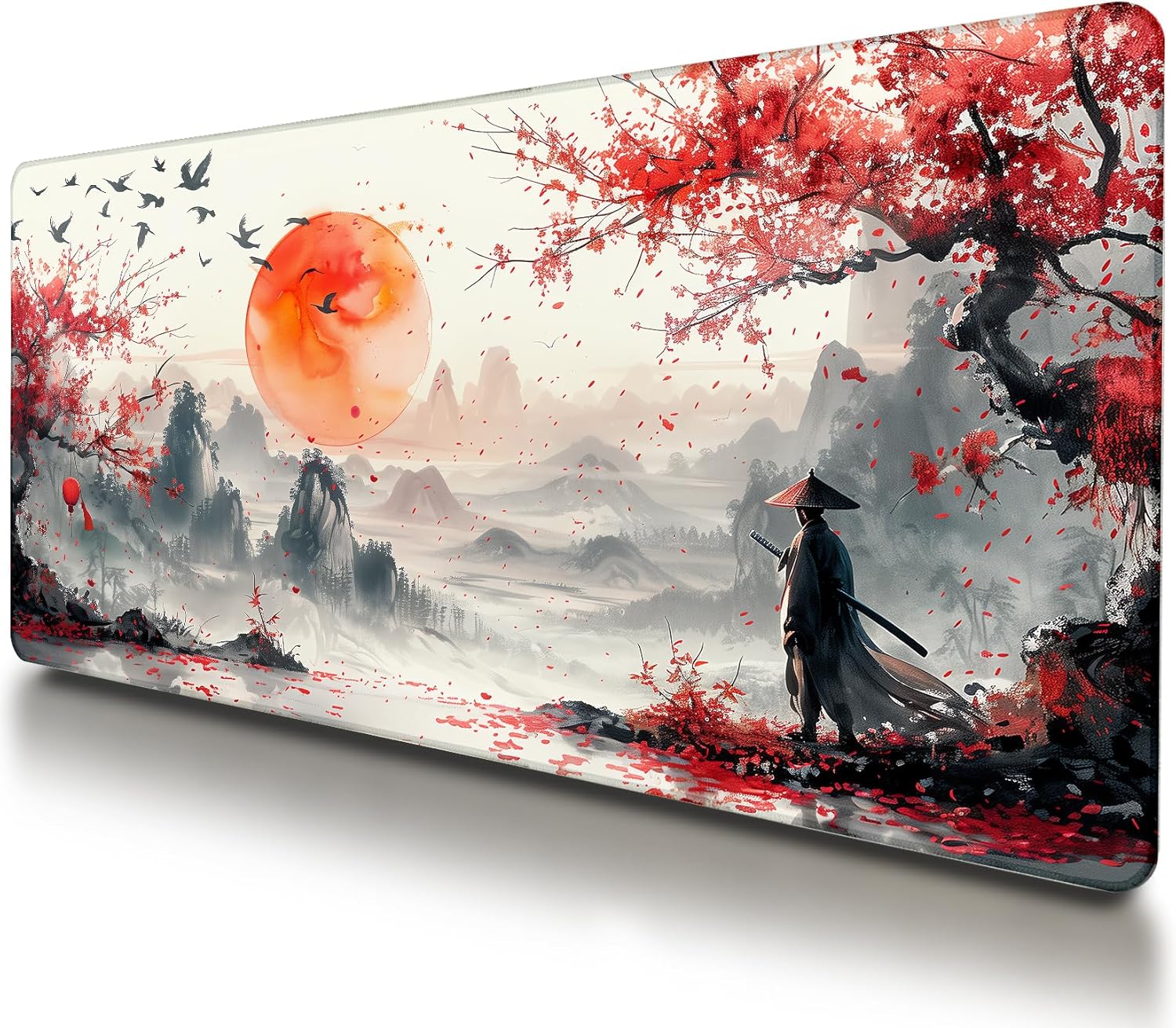 XL Japanese Anime Gaming Mouse Pad, Non-Slip, Waterproof, 31.5x15.7 in