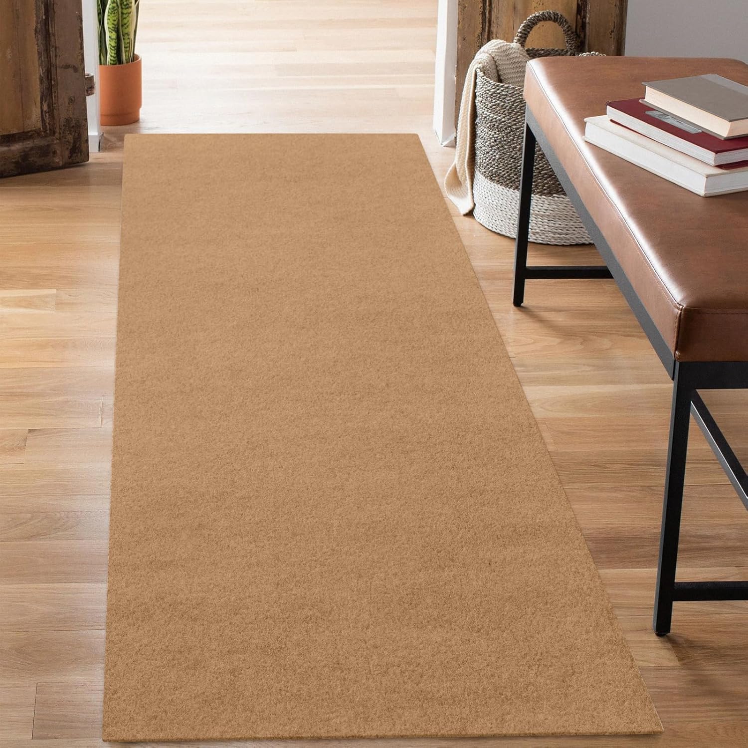 4ft x 29ft Runner Rugs with Non Slip Backing for Indoor Outdoor Use