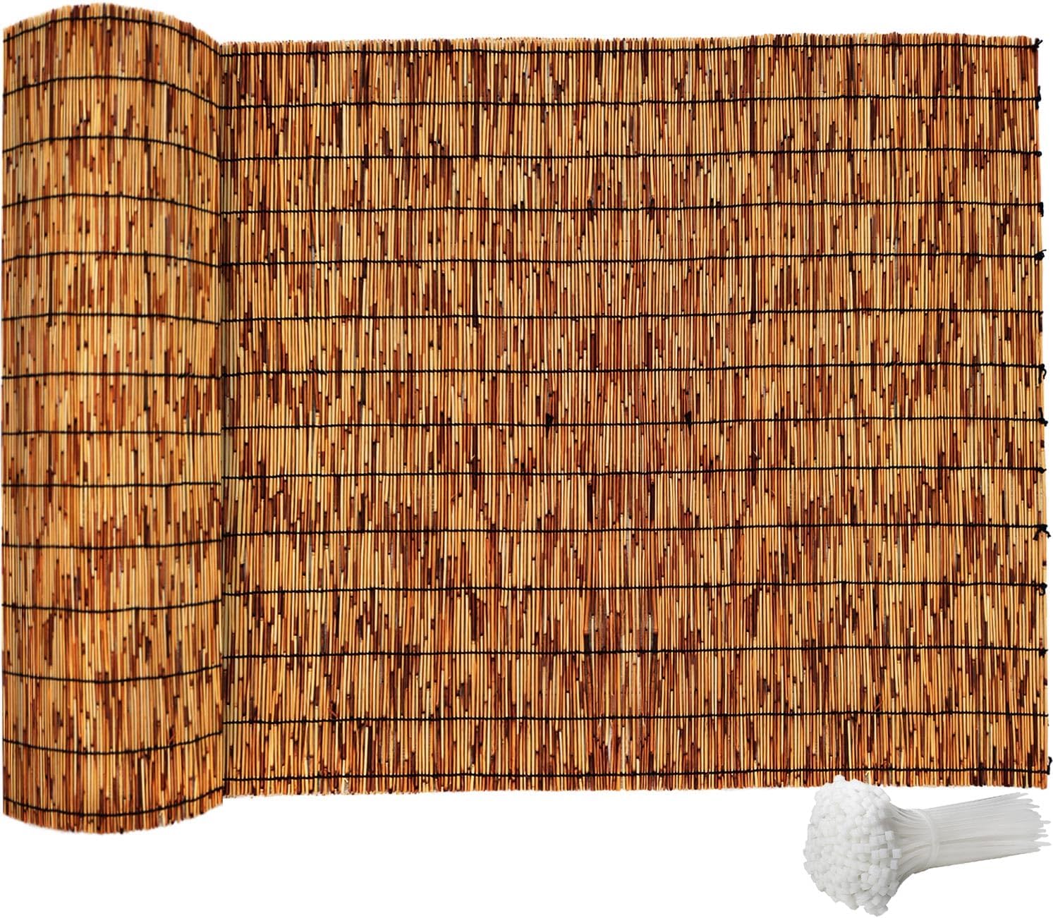Reed Fencing Rolls for Patio Privacy Screen 5 Feet High
