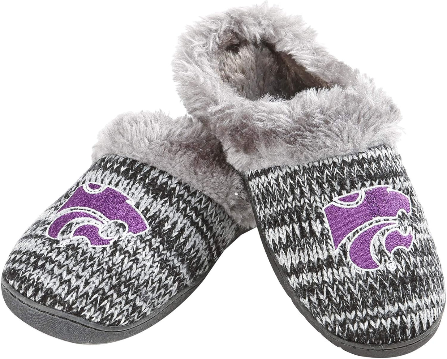 FOCO Womens NHL Team Logo Peak Slide Slippers for Comfort