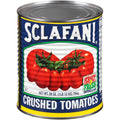 Sclafani Crushed Tomatoes 28 Ounce (Pack of 12) - True Tomato Flavor