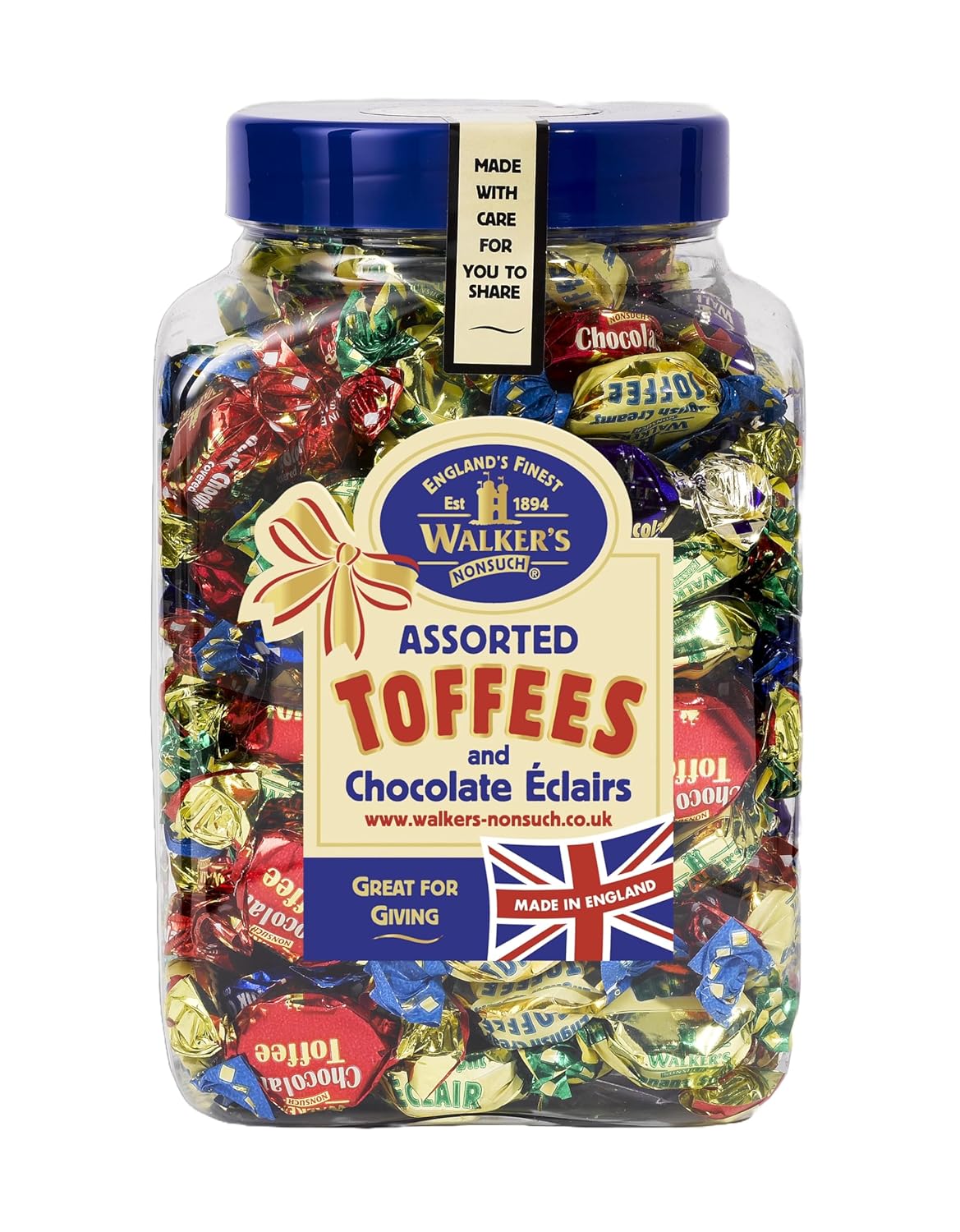 Walkers' Nonsuch Assorted Toffees & Chocolate Eclairs Delight