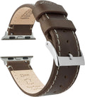 BARTON Watch Bands Top Grain Leather Compatible with Apple Watch