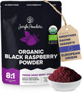 Organic Black Raspberry Powder 5 Ounce Bag - Intense Freeze-Dried
