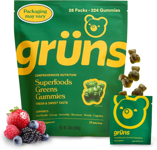 Digestive Health Boost: Grns Super Greens Gummies