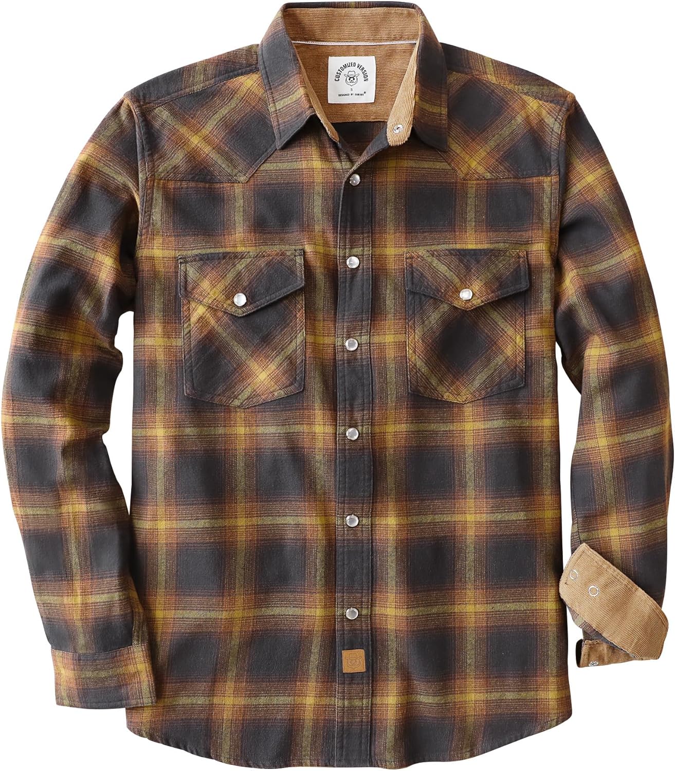 Dubinik Flannel Shirt for Men - Cozy Vintage Cowboy Style